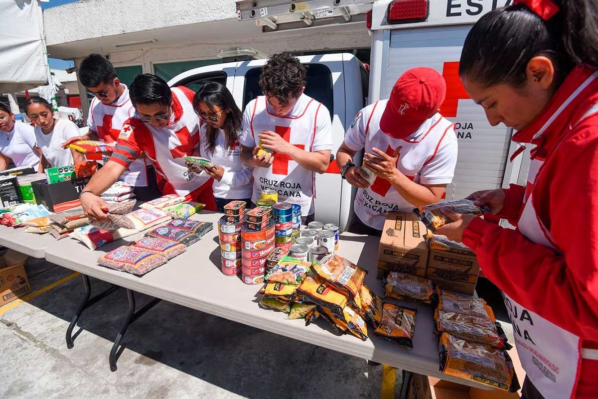 Ya operan los Centros de Acopio de Toluca, Naucalpan y Huixquilucan de Cruz Roja Mexicana